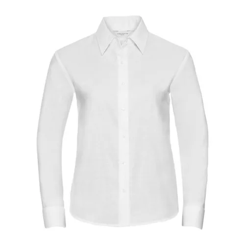 Russell Ladies Oxford Shirt (3XL, White)
