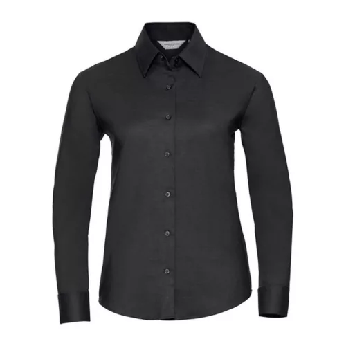 Russell Ladies Oxford Shirt (4XL, Black)