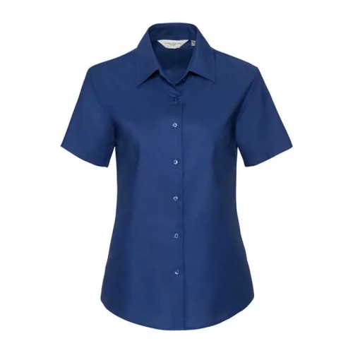 Russell Ladies SSL Easy Care Oxford Shirt (XS, Bright Royal)