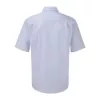 Russell Men’s Short Sleeve Classic Oxford Shirt (4XL, Oxford Blue)