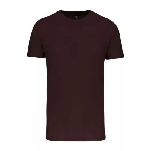 Bio150Ic Men'S Round Neck T-Shirt (S, Chocolate)