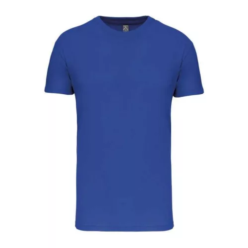 Bio150Ic Men'S Round Neck T-Shirt (L, Light Royal Blue)