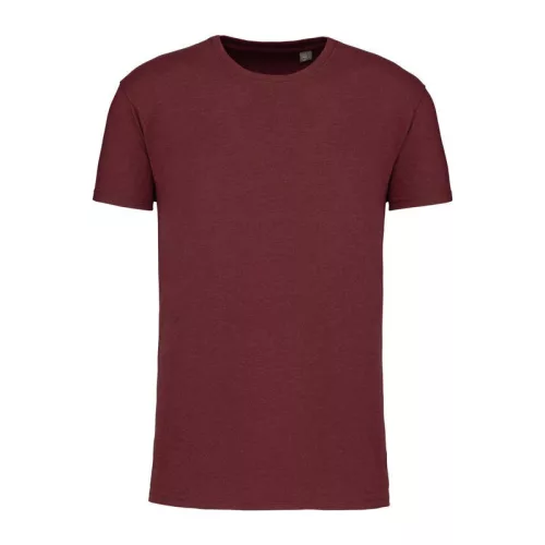 Bio150Ic Men'S Round Neck T-Shirt (S, Wine Heather)
