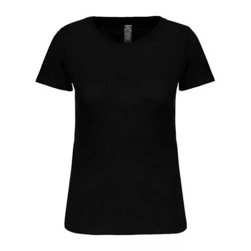 Ladies' Bio150Ic Crew Neck T-Shirt (M, Black)