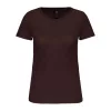 Ladies' Bio150Ic Crew Neck T-Shirt (S, Chocolate)