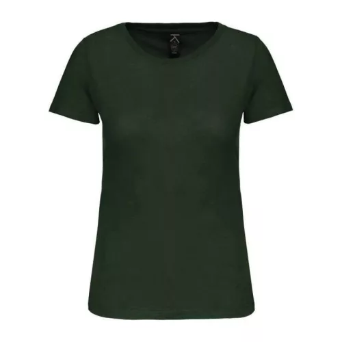 Ladies' Bio150Ic Crew Neck T-Shirt (2XL, Forest Green)