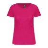 Ladies' Bio150Ic Crew Neck T-Shirt (2XL, Fuchsia)