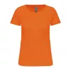 Ladies' Bio150Ic Crew Neck T-Shirt (M, Orange)