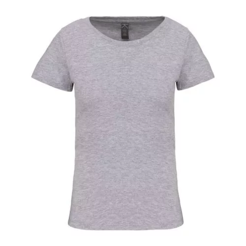 Ladies' Bio150Ic Crew Neck T-Shirt (M, Oxford Grey)