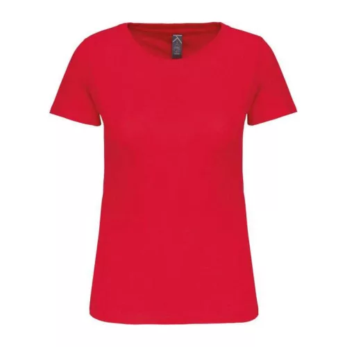 Ladies' Bio150Ic Crew Neck T-Shirt (M, Red)