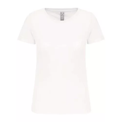 Ladies' Bio150Ic Crew Neck T-Shirt (XL, White)
