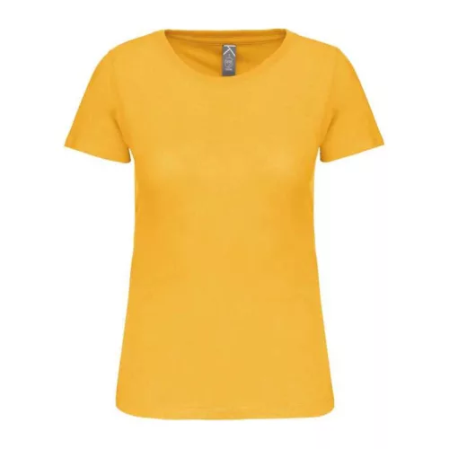 Ladies' Bio150Ic Crew Neck T-Shirt (2XL, Yellow)
