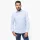Men Long-Sleeved Easy Care Shirt Without Pocket (2XL, White)