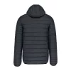 MEN'S LIGHTWEIGHT HOODED PADDED JACKET (XL, Marl Grey)