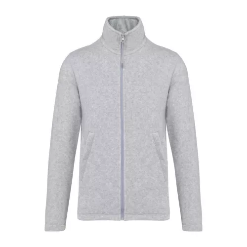 FALCO - FULL ZIP MICROFLEECE JACKET (L, Ash Heather)