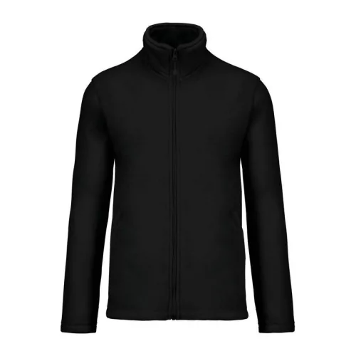 FALCO - FULL ZIP MICROFLEECE JACKET (M, Black)