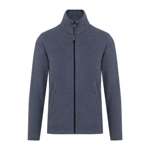 FALCO - FULL ZIP MICROFLEECE JACKET (L, French Navy Heather)