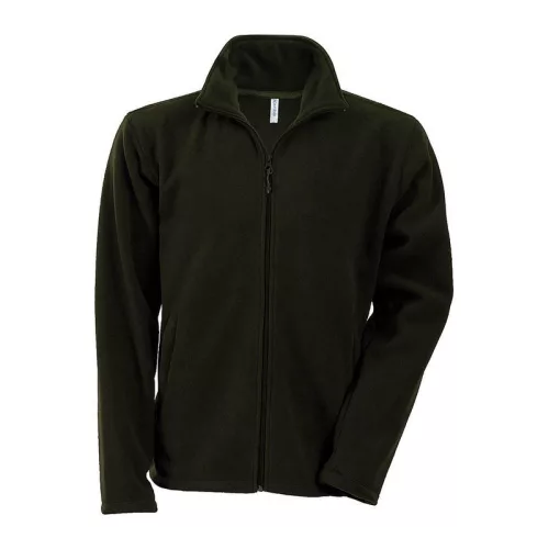 FALCO - FULL ZIP MICROFLEECE JACKET (M, Green Olive)