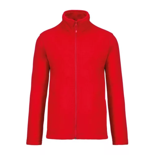 FALCO - FULL ZIP MICROFLEECE JACKET (M, Red)