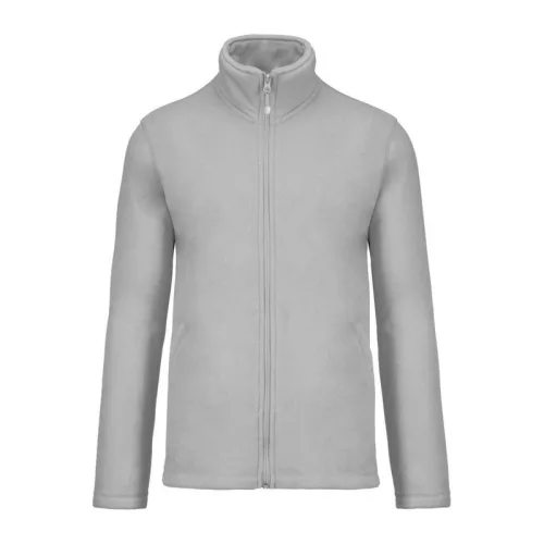 FALCO - FULL ZIP MICROFLEECE JACKET (2XL, Snow Grey)