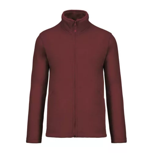 FALCO - FULL ZIP MICROFLEECE JACKET (M, Wine)