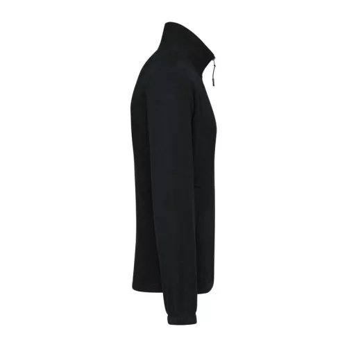 Unisex Microfleece Elasticated Jacket (2XL, Black)
