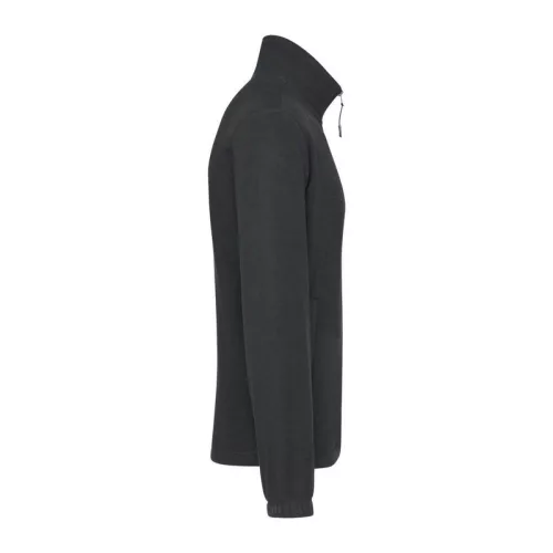 Unisex Microfleece Elasticated Jacket (4XL, Dark Grey)