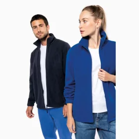 Unisex Microfleece Elasticated Jacket (5XL, Dark Grey)