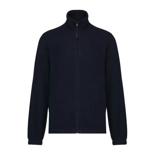 Unisex Microfleece Elasticated Jacket (3XL, Navy)