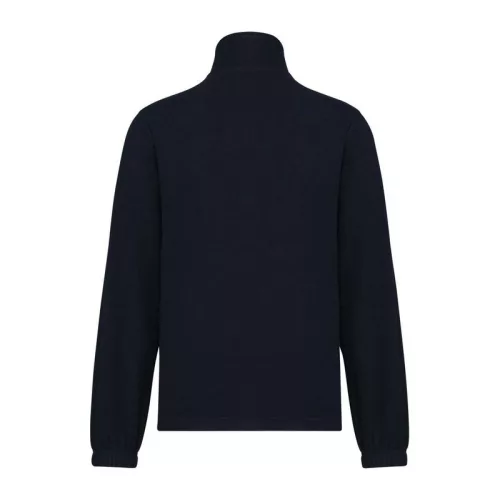 Unisex Microfleece Elasticated Jacket (3XL, Navy)