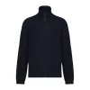 Unisex Microfleece Elasticated Jacket (5XL, Navy)