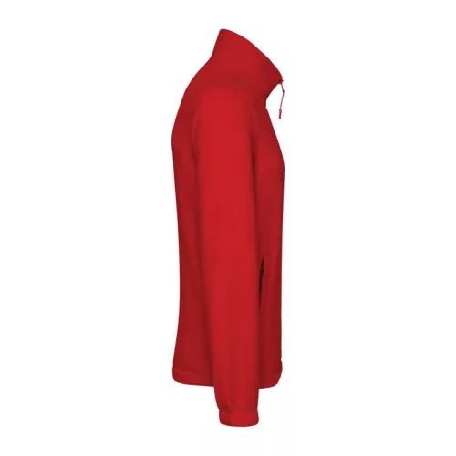 Unisex Microfleece Elasticated Jacket (4XL, Red)