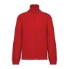Unisex Microfleece Elasticated Jacket (5XL, Red)