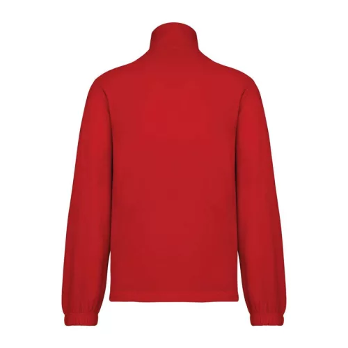 Unisex Microfleece Elasticated Jacket (5XL, Red)