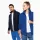 Unisex Microfleece Elasticated Jacket (4XL, Royal Blue)