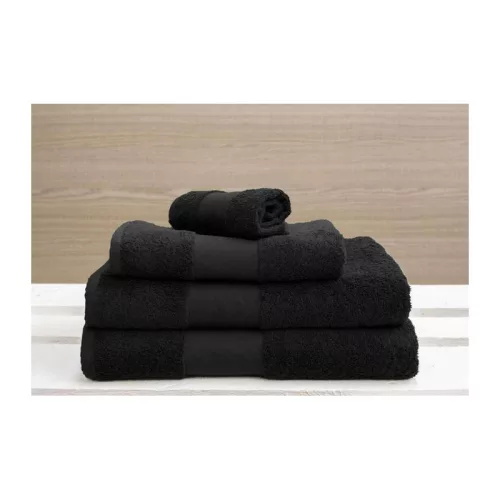 OLIMA CLASSIC TOWEL (30X50, Black)