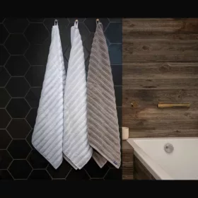 Premium Towel (30X50, Taupe)