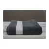 OLIMA VELOUR BEACH TOWEL (100X180, Charcoal Grey)