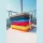 OLIMA VELOUR BEACH TOWEL (100X180, Marine Blue)