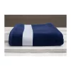 OLIMA VELOUR BEACH TOWEL (100X180, Marine Blue)