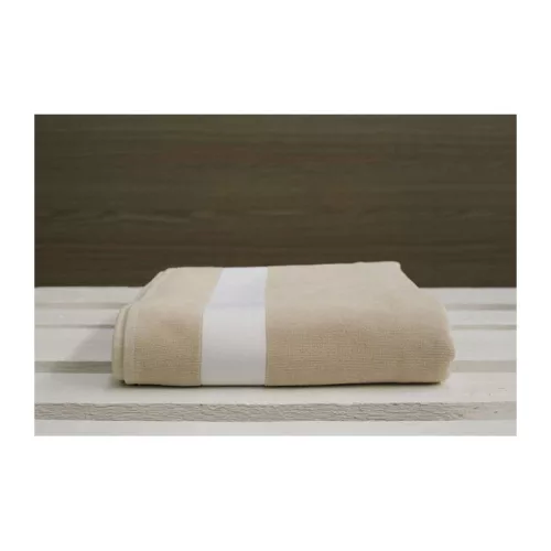 OLIMA VELOUR BEACH TOWEL (100X180, Sand)