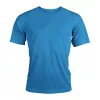 MEN'S SHORT-SLEEVED SPORTS T-SHIRT (XL, Aqua Blue)