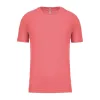 MEN'S SHORT-SLEEVED SPORTS T-SHIRT (3XL, Coral)