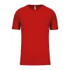 MEN'S SHORT-SLEEVED SPORTS T-SHIRT (2XL, Red)