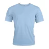MEN'S SHORT-SLEEVED SPORTS T-SHIRT (2XL, Sky Blue)