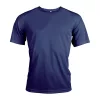 MEN'S SHORT-SLEEVED SPORTS T-SHIRT (M, Sporty Navy)