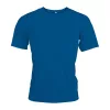 MEN'S SHORT-SLEEVED SPORTS T-SHIRT (M, Sporty Royal Blue)