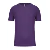 MEN'S SHORT-SLEEVED SPORTS T-SHIRT (L, Violet)