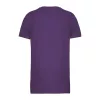 MEN'S SHORT-SLEEVED SPORTS T-SHIRT (L, Violet)