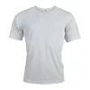 MEN'S SHORT-SLEEVED SPORTS T-SHIRT (M, Arctic White)